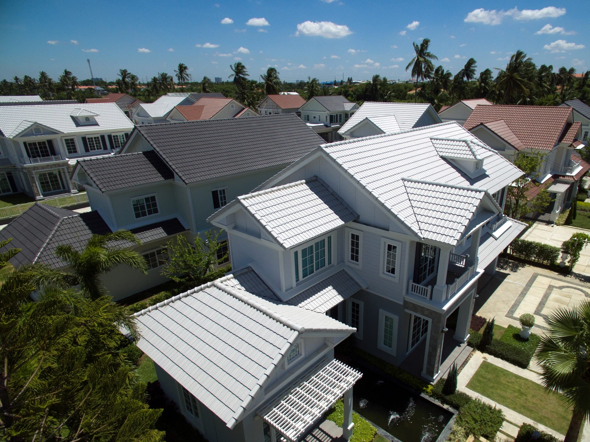 House New Roof Tiles